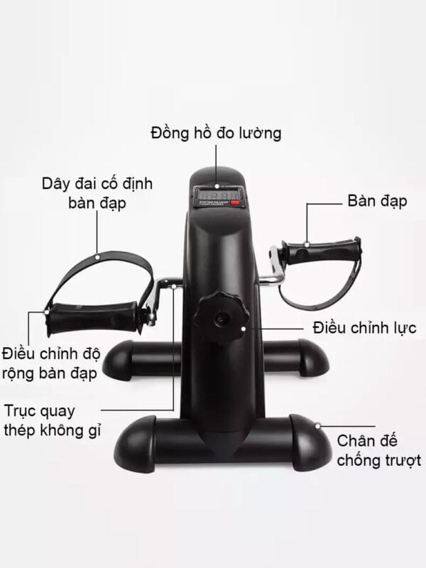 Xe Đạp Kháng Lực Màu Đen